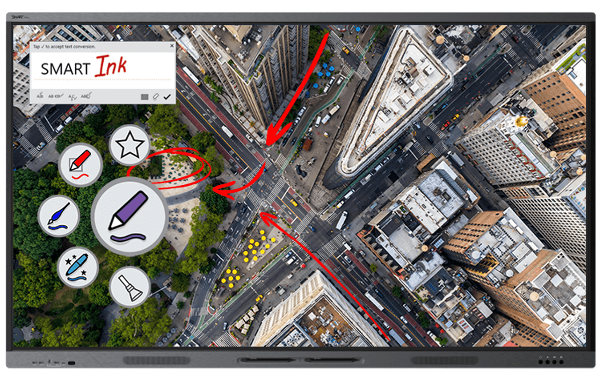 SMART Board T Pro series interactive display with SMART Ink